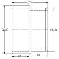 DWV Adapter Bushing SxH (SDR 35) SW (Short) Sewer SpigotxSW DWV Hub_2 Schm