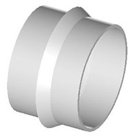 DWV Adapter Sleeve DWV SxH -LR