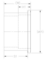 DWV Adapter Sleeve DWV SxH Schm