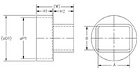 Downspout Adapter (H) Schm