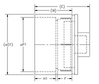 Female Adapter with Gasketed Plug HxFIPT Schm