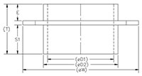 Fit-Rite Adjustable Closet Flange Schm