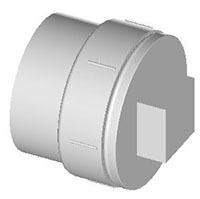 Fitting Cleanout with Gasketed Plug (SxFIPT) - LR