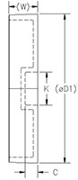 Threaded Plug - Countersunk Schm