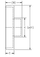 Threaded Plug - Raised Schm