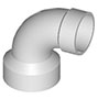 1/4 Bend (90) Reducing Elbow HxH -LR