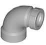 90°  Pipe Trap Adapter-HR