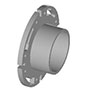 Closet Flange - One Piece with Molded Test Plate-HR