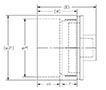 Female Adapter with Gasketed Plug HxFIPT Schm